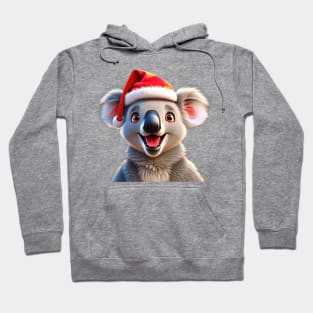 Koala Claus: Spreading Christmas Cheer Down Under! Hoodie